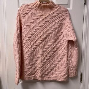Vintage mock turtleneck wool